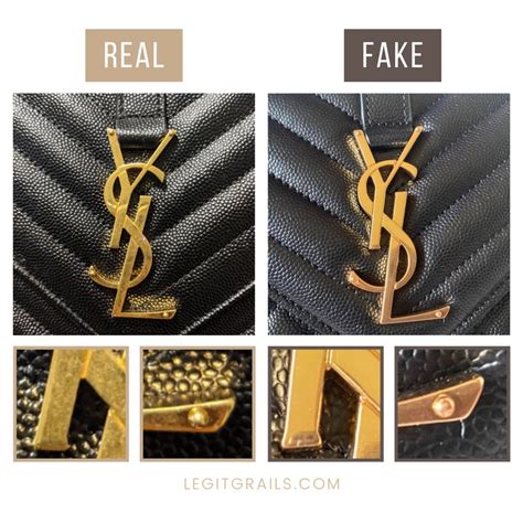 how to spot fake ysl clutch|how to spot a ysl.